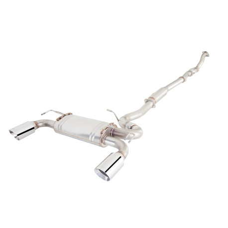  XFORCE exhaust systems XForce 3" Downpipe-Back System for MITSUBISHI LANCER 2008-2015 CJ RALLIART | races-shop.com