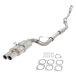 XFORCE 76 mm Turbo-Back System for NISSAN 200SX 1994-1998 S14 (without approval)