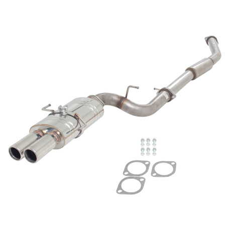  XFORCE exhaust systems XForce 3" Cat-Back System for NISSAN 200SX 2000-2002 S15 | races-shop.com