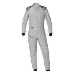 FIA racing suit OMP ONE EVO Air, silver/grey