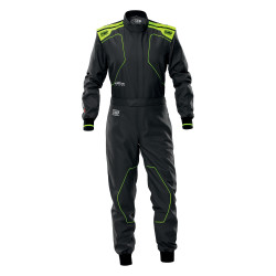 Karting suit OMP KS-4 my2026, anthracite/fluo/yellow