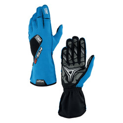 Karting gloves OMP KS-3 my2026 (external stitching), blue/black