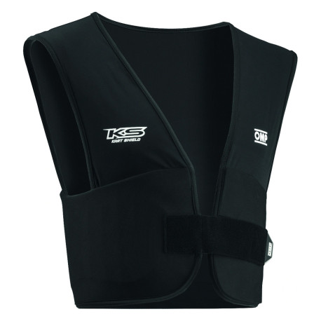 Neck collars and protections OMP kart rib vest my2026, black | races-shop.com
