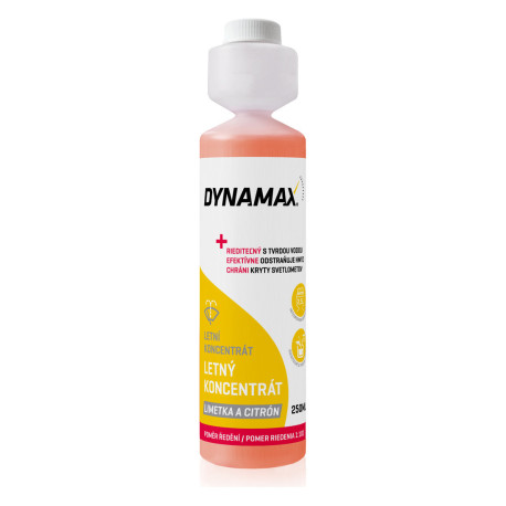 Windscreen washer fluid DYNAMAX LETNÁ ZMES DO OSTREKOVAČOV 0,25 L 1:100 | races-shop.com