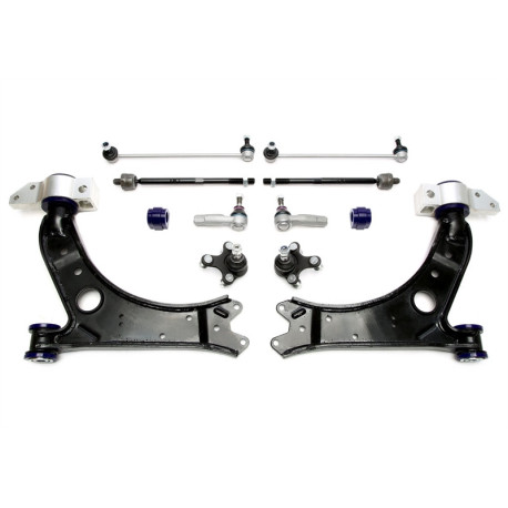 Control arms and ball joints TA-TECHNIX control arm kit with PU bushes for VW Golf VI 1K, front axle, right | races-shop.com