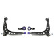 Control arms and ball joints TA-TECHNIX control arm kit with PU bushes for BMW 3er E36, front axle | races-shop.com