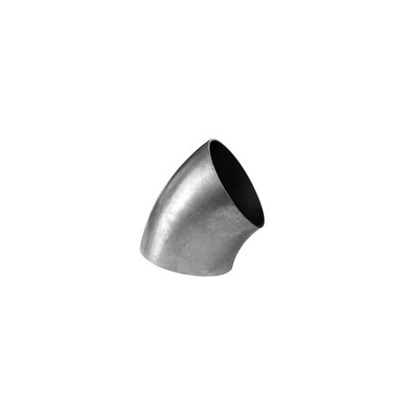 Stainless Steel Pipes 90° elbows Stainless steel pipe- elbow 45°, 63mm, short | races-shop.com