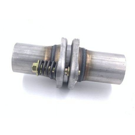 Flanges Spring-loaded exhaust flange pipe connector - 76mm | races-shop.com