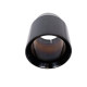 UNIVERSAL TIP Exhaust tip RACES INOX 101mm, input 76mm - Gloss Black | races-shop.com