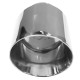UNIVERSAL TIP Exhaust tip RACES INOX 101mm, input 63mm - Gloss | races-shop.com