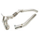 Down pipes and dump pipes TA-TECHNIX downpipe with catalytic converter for Cupra Ateca KH | races-shop.com