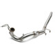 Down pipes and dump pipes TA-TECHNIX stainless steel downpipe for VW Eos 1F | races-shop.com