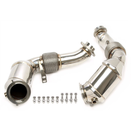 Down pipes and dump pipes TA-TECHNIX downpipe without catalytic converter for BMW X5 E70 2010-04.2011 | races-shop.com