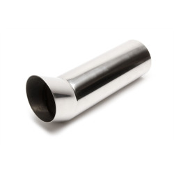 TA-TECHNIX stainless steel exhaust tip, 76 mm DTM