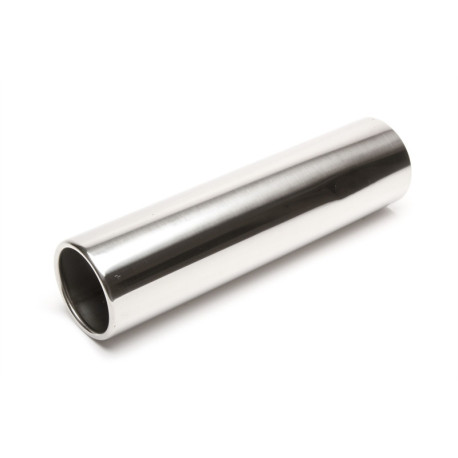 With one outlet TA-TECHNIX stainless steel exhaust tip, 90 mm | races-shop.com