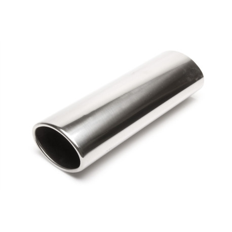 With one outlet TA-TECHNIX stainless steel exhaust tip, 120×80 mm | races-shop.com