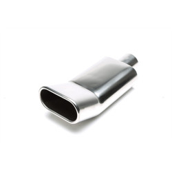 TA-TECHNIX stainless steel exhaust tip, 70×140 mm DTM