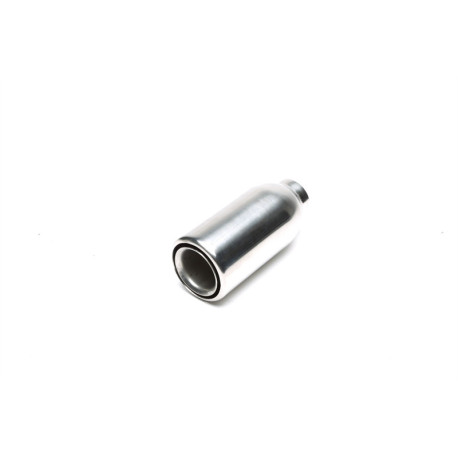 With one outlet TA-TECHNIX stainless steel exhaust tip, 76/45 mm | races-shop.com