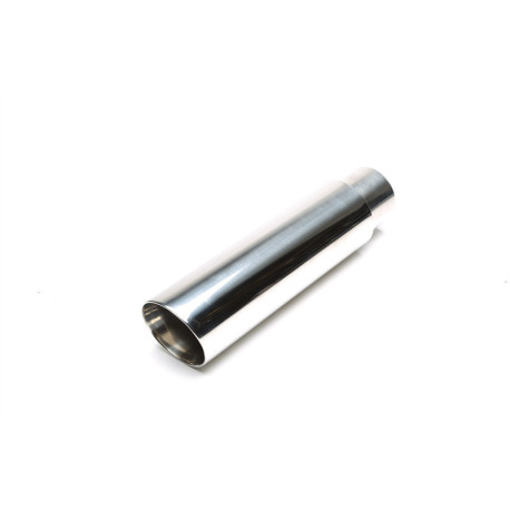 With one outlet TA-TECHNIX stainless steel exhaust tip, 72 mm | races-shop.com