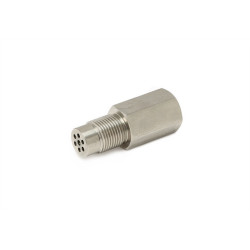 TA-TECHNIX lambda sensor eliminator with mini catalyst (straight)