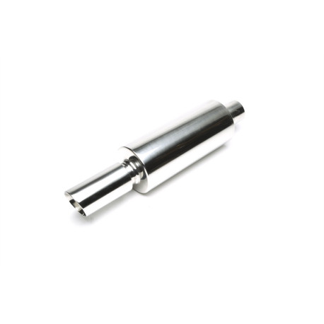 Universal mufflers TA Technix TA-TECHNIX universal stainless steel rear silencer, 75×77 mm | races-shop.com