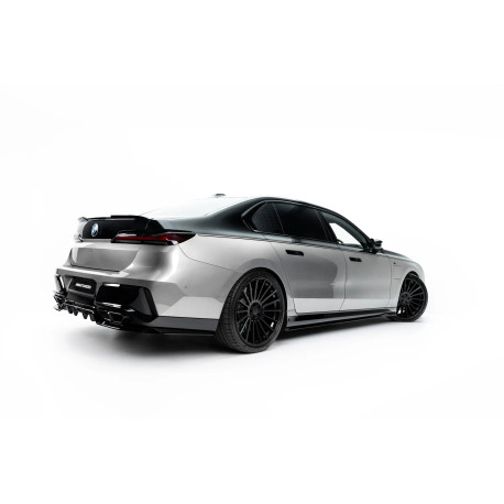 Body kit and visual accessories MAXTON DESIGN side skirts diffusers for BMW M760e G70, glossy black, V2 | races-shop.com