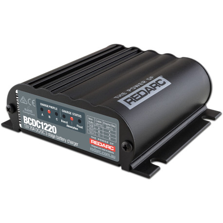 New REDARC BCDC1220 DC-DC battery charger, 12 V, 20 A | races-shop.com