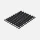 Battery Systems, Power Supplies and Solar Panels REDARC monocrystalline fixed solar panel, 80 W, black frame | races-shop.com