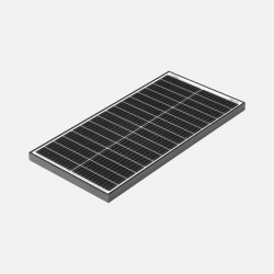 REDARC monocrystalline fixed solar panel, 60 W, black frame