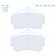 Brake pads CL brakes Brake pads CL Brakes 4049RC6E | races-shop.com