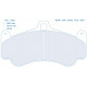 Brake pads CL brakes Brake pads CL Brakes 4075RC8R | races-shop.com