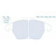 Brake pads CL brakes Brake pads CL Brakes 4122RC6E | races-shop.com