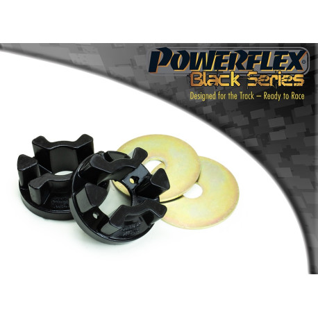 Polyurethane bushings POWERFLEX upper engine mount large bush insert for Mini Mini Generation 1 (Black) | races-shop.com