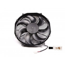 Universal electric fan SPAL 385mm - suction, 24V