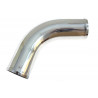 Aluminium pipe - elbow 67°, 45mm