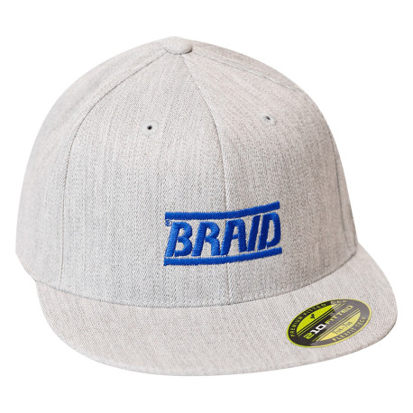 Caps BRAID cap, light grey | races-shop.com
