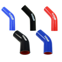 Silicone elbow 45° - 80mm (3,15")