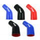 Elbows 45° reductive Silicone elbow reducer 45°, 76mm (3") to 89mm (3,5") | races-shop.com