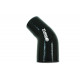 Elbows 45° reductive Silicone elbow reducer 45°, 25mm (1") to 38mm (1,5") | races-shop.com