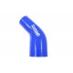 Elbows 45° reductive Silicone hose elbow reducer 45° - 76mm (3") to 102mm (4") | races-shop.com