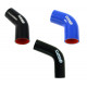 Silicone hose elbow 67° - 28mm (1,1
