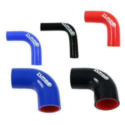 Silicone elbow 90° - 80mm (3,15")