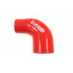 Elbows 90° reductive Silicone elbow reducer 90°, 51mm (2") to 57mm (2,25") | races-shop.com