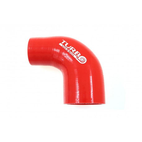 Elbows 90° reductive Silicone elbow reducer 90°, 51mm (2") to 76mm (3") | races-shop.com