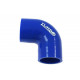 Elbows 90° reductive Silicone elbow reducer 90°, 57mm (2,25") to 63mm (2,5") | races-shop.com