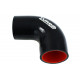 Elbows 90° reductive Silicone hose elbow reducer 90° - 57mm (2,25") to 63mm (2,5") | races-shop.com