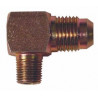 Stainless steel Reducer connector 90° - Sytec 1/8 NPT to AN6, AN8