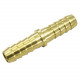 Hose connectors Straight Brass Barbed Silicone Fuel Hose Joiner Connector Coupler - RACES, 10mm | races-shop.com