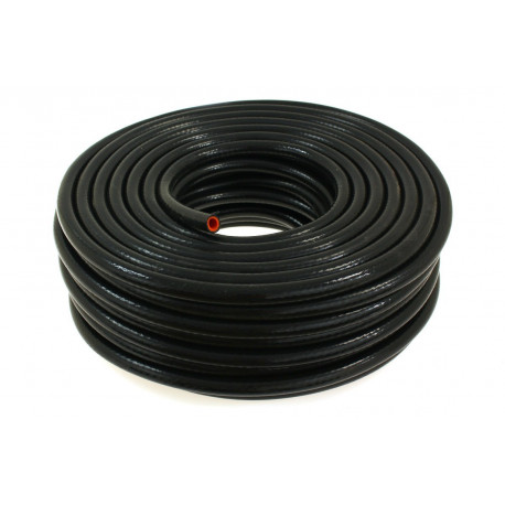 Vacuum hoses Silicone braided vacuum hose 20mm, black | races-shop.com