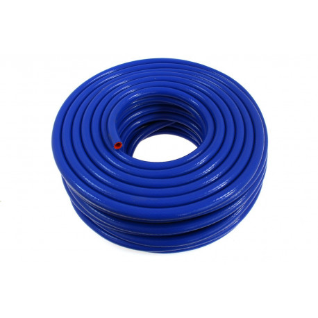Vacuum hoses Silicone braided vacuum hose 10mm, blue | races-shop.com